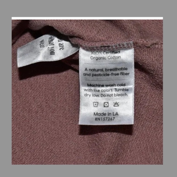 Mate the Label The Donny Crop Long Sleeve BREATHE Pullover (Small) - Picture 3 of 4